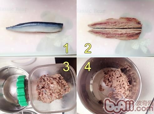 自制猫零食，超级简单的秋刀鱼玛芬